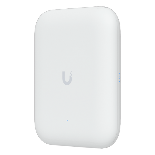 Access Point UniFi WiFi U7 Outdoor WiFi 7 802.11be Doble Banda, MU-MIMO 2x2 en Cada Banda, Puerto de 2.5 GbE, Antena Sectorial Integrada de 90° en