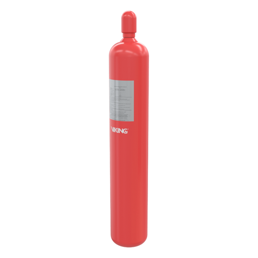 Cilindro de Agente Extintor de Gas Inerte Oxeo | Nitrógeno 80L 2901 PSI | Sistema de Extinción Oxeo