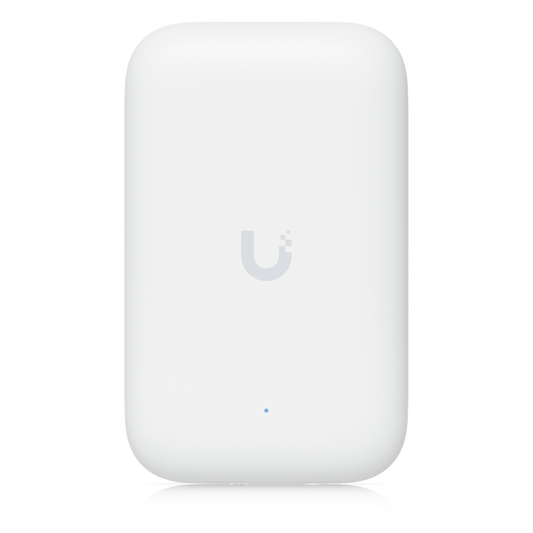 Access Point UniFi UK Ultra Navaja Suiza WiFi 5, MU-MIMO 2x2, instalación flexible, antena sectorial integrada, (2) conectores RP-SMA para antenas
