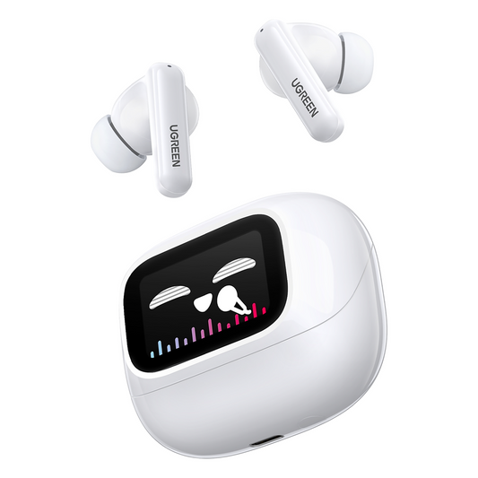 Auriculares Inalámbricos HiTune T6 Magic / Bluetooth 5.4 / Codec LDAC Hi-Res / Autonomía 6 Horas + 30 Horas con Estuche / USB-C / Cancelación de