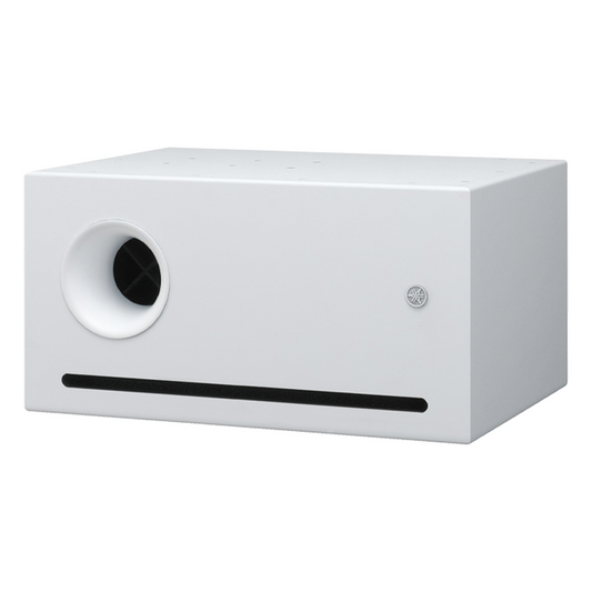 Subwoofer de Superficie | 10" | Baja Impedancia | Bass Reflex | 8 ohms | 100w por canal | Color Blanco