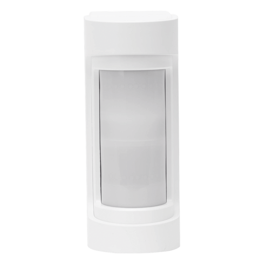 Detector de movimiento PIR dual inalámbrico para exteriores con batería de litio de larga duración