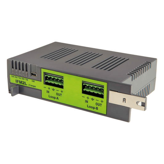 Módulo Expansión 2 Lazos | Control 240 Dispositivos por Lazo | Tecnología Open Loop® | Protocolos Inim-Argus-Apollo