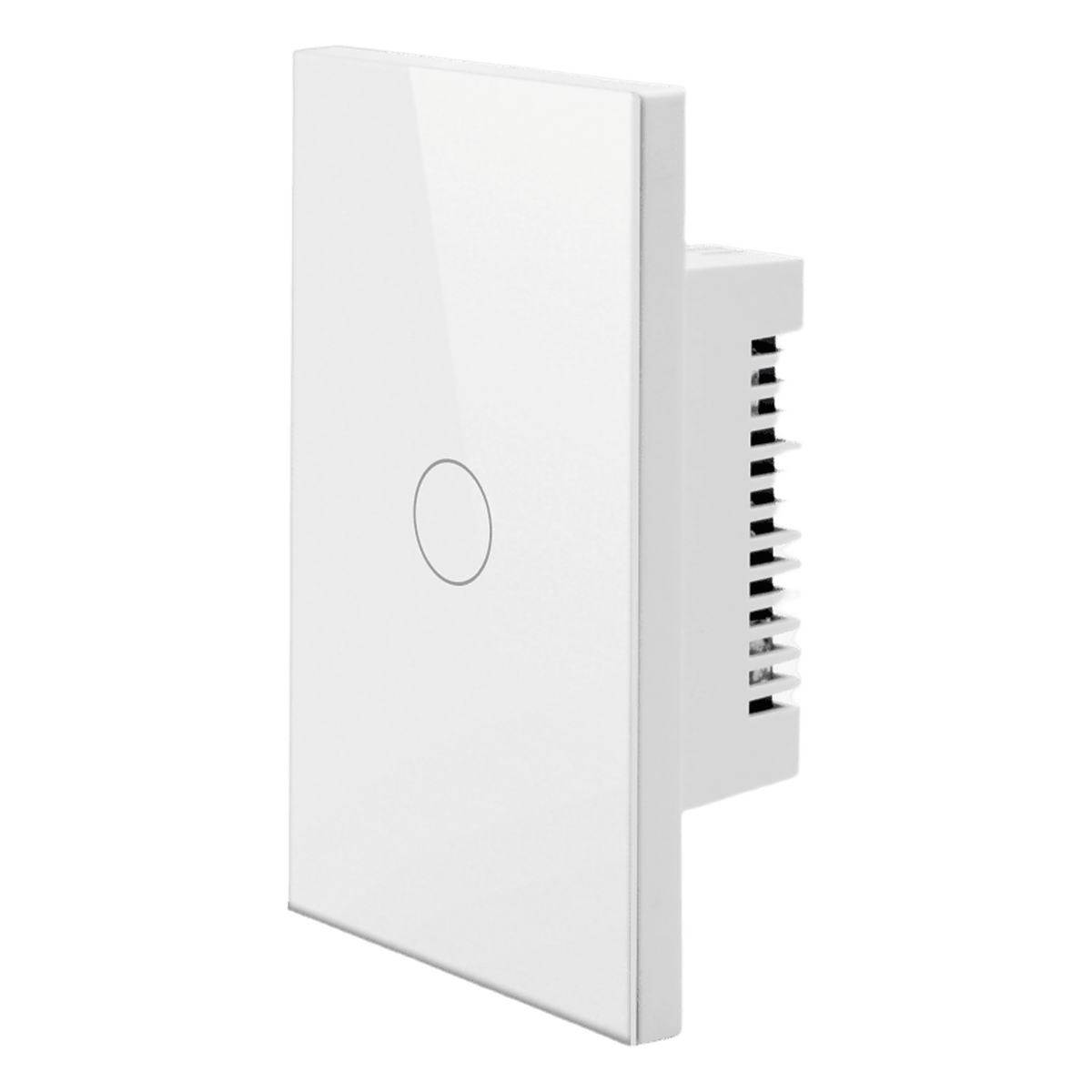 Apagador Inteligente ZigBee / 1 Gang / 800 W / 100-250 V / Vidrio Templado / Cable Neutro Opcional / Control por App y Voz vía Hub