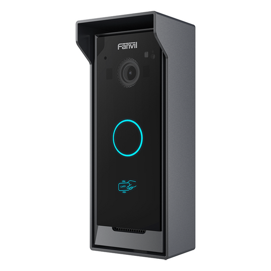 Video Intercomunicador IP / 2 Megapíxeles / Botón Marcación Rápida / Apertura Puerta BLE-Tarjeta IC-DTMF-Remoto / IP65 / PoE / ONVIF/ 1000 Registros