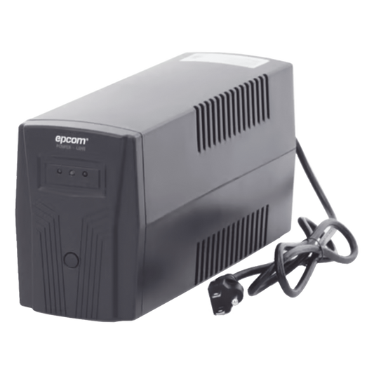 UPS de 600VA/360W / Protección contra Descarga, Sobretensión y Picos Transitorios / Entrada y Salida 120 Vca / Clavija NEMA 5-15P / 4 Tomas NEMA