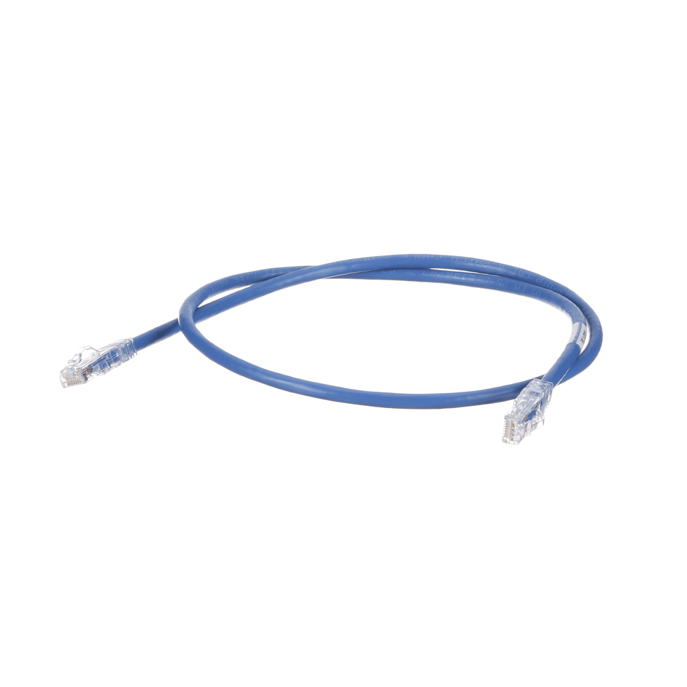 Cable de Parcheo TX6, UTP Cat6, 24 AWG, CM, Color Azul, 7.01 Metros (23 Pies)