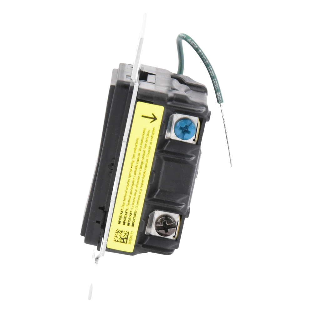 Atenuador auxiliar Sunnata de pared para control de 3 vías o escalera, 120 V, compañero cableado del atenuador principal del sistema RadioRA 3, color