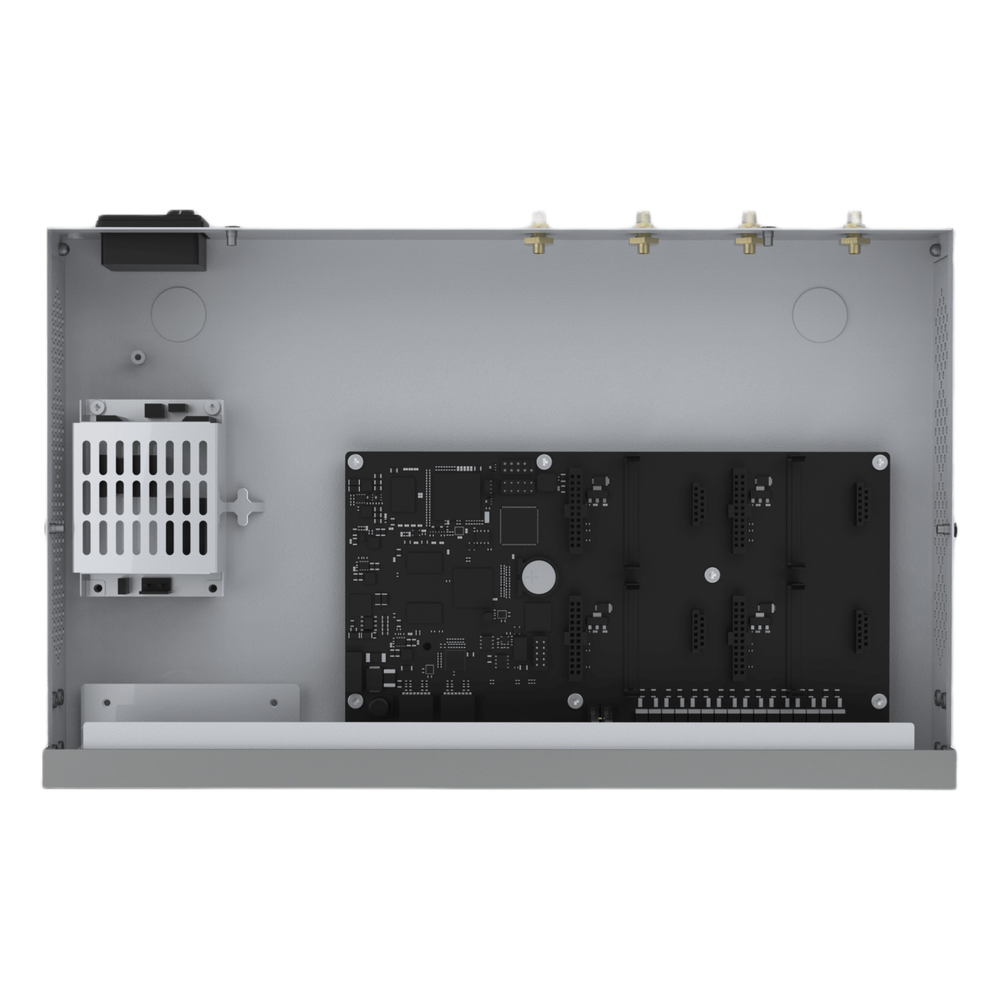Conmutador IP PBX Enterprise / 50 Extensiones / 25 Llamadas Simultáneas / Hasta 8 Puertos FXO/FXS / Call Center Integrado / Omnicanal WhatsApp