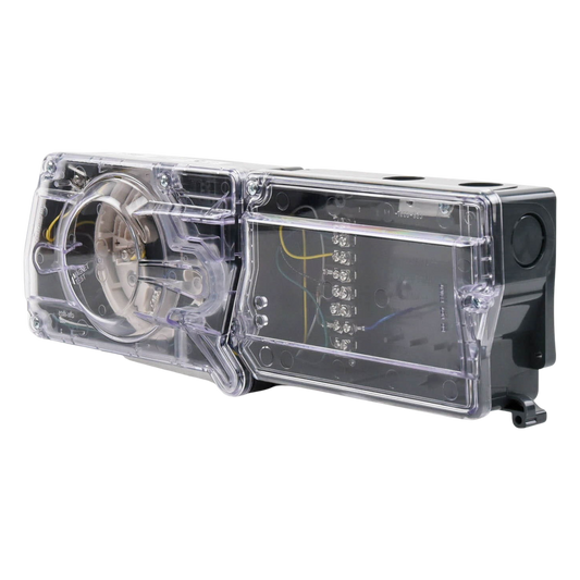 Carcasa Inteligente No Relevadora para Detector de Humo en Ductos, Serie InnovairFlex / Compatible con Cabezales Direccionables Notifier, Fire-Lite