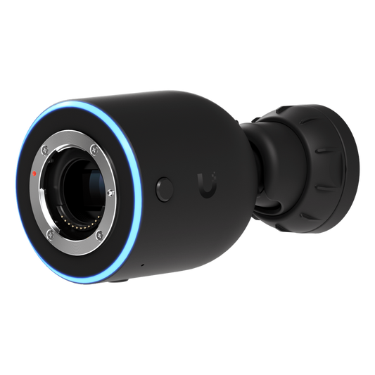UniFi Protect AI DSLR Long Distance – Cámara 4K PoE+ para Interior/Exterior con Sensor de Alta Sensibilidad, Lente Fija de larga distancia de 45 mm y