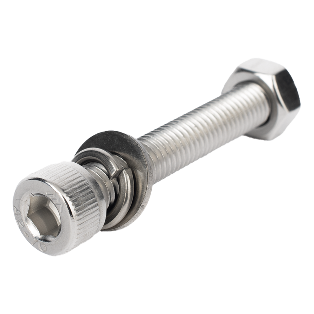 Tornillo acero inoxidable M8*55 para montajes de módulos foto voltaicos