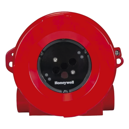 Detector de llama industrial triple infrarrojo IR3 con anillo LED de estado, campo de visión de 90° y alcance hasta 60 m