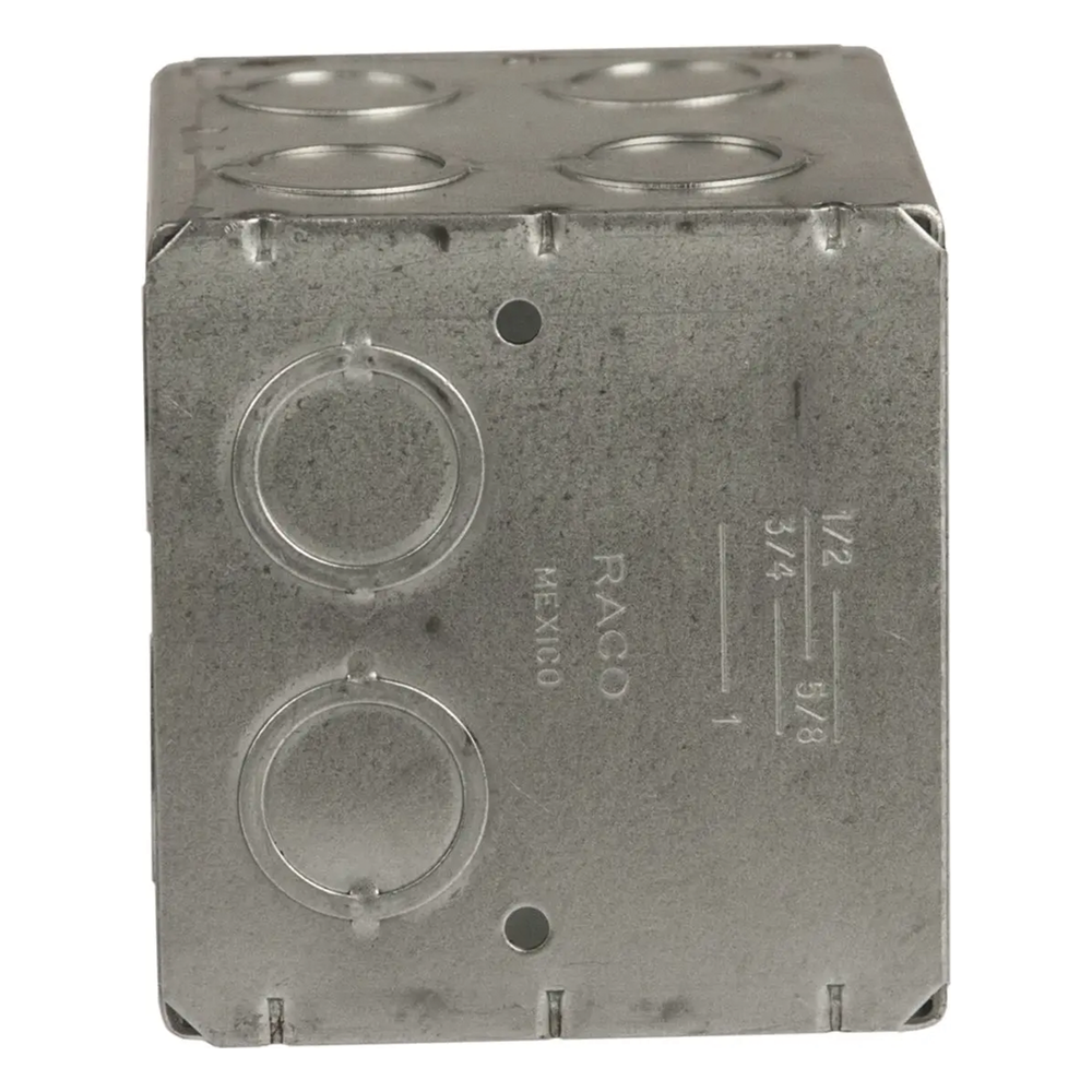 Caja Multigang de 2 Gangs/ Profundidad de 3-1/2/ 16 Entradas de 1/2 - 3/4