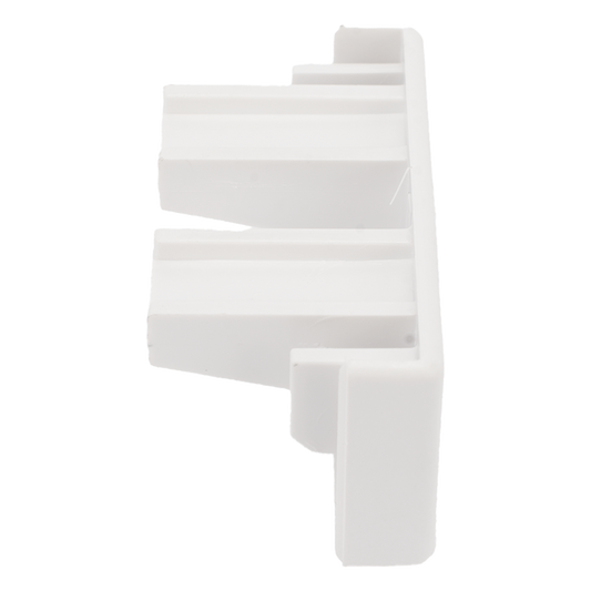 Tapa final color blanco de PVC auto extinguible, para canaleta TMK1735, TMK1735SD (5390-02001)