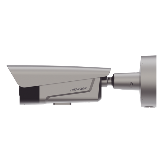 Bala IP 4 Megapíxel ANPR para Control de Acceso / Lente Mot. 2.8 mm - 12 mm / ANPR Precisión de captura 98% / IP67 / IK10 / PoE / Detección de