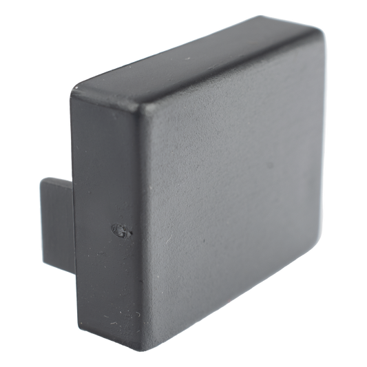 Tapa Final en Color Negro de PVC Auto Extinguible, Para Canaleta TMK-1720-N-CC (5290-02003)