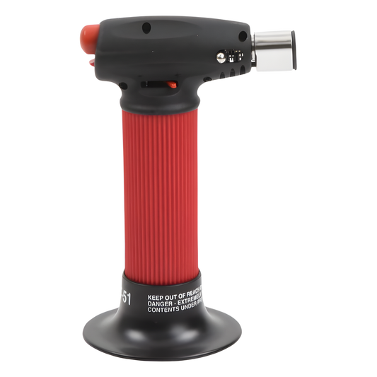 Micro Antorcha MASTER MT-51 de Gas Butano, auto-ignición, flama ajustable.