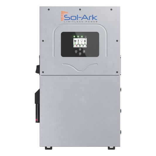 Inversor Hibrido SOL-ARK, 15 Kw, 220 Vcc, Fase Dividida, IP65, Entrada de Baterías a 48 Vcc