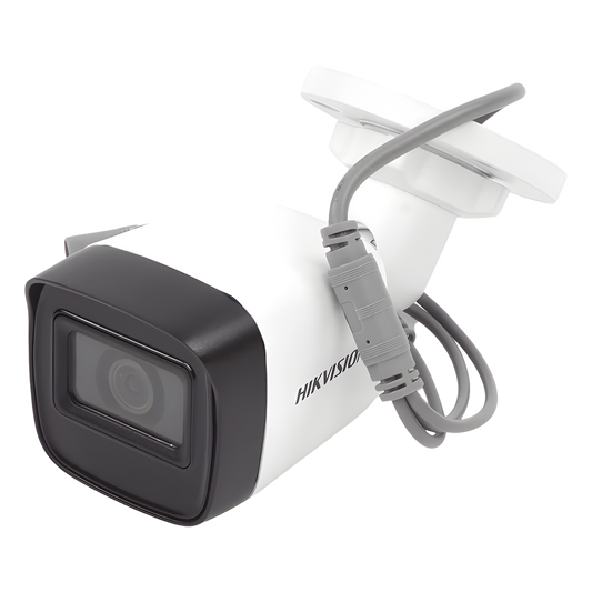Bala TURBOHD 2 Megapixel (1080p) / Gran Angular 99° / Lente 2.8 mm / 30 mts IR EXIR / Exterior IP67 / 4 Tecnologías / dWDR / Metal