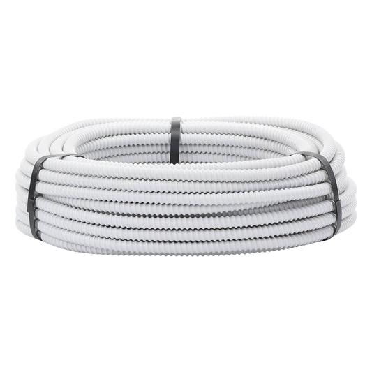 Tuberia flexible (Vaina) diflex, PVC Auto-extinguible, de 10 mm, rollo de 30 m
