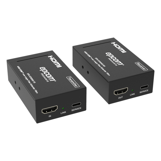 Extensor HDMI sobre Fibra Óptica | Resolución 4K2K@60Hz | Monomodo LC | 4:4:4 | Ancho de Banda 18 Gbps | Distancia hasta 10 km | HDCP 2.2 | HDR10+
