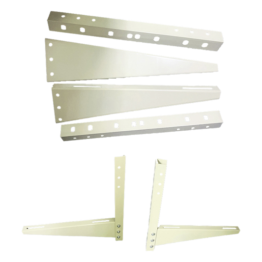 Base Universal para Unidad Externa de Minisplit / Montaje de pared / Capacidad de 1 a 2.5 toneladas