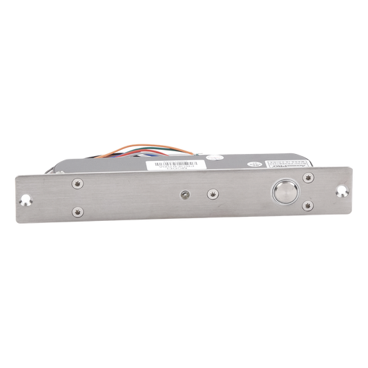 Cerradura de Perno 2000 kg de sujeción/ Abierta en caso de falla (Fail Safe)/ Con temporizador y Sensor de puerta