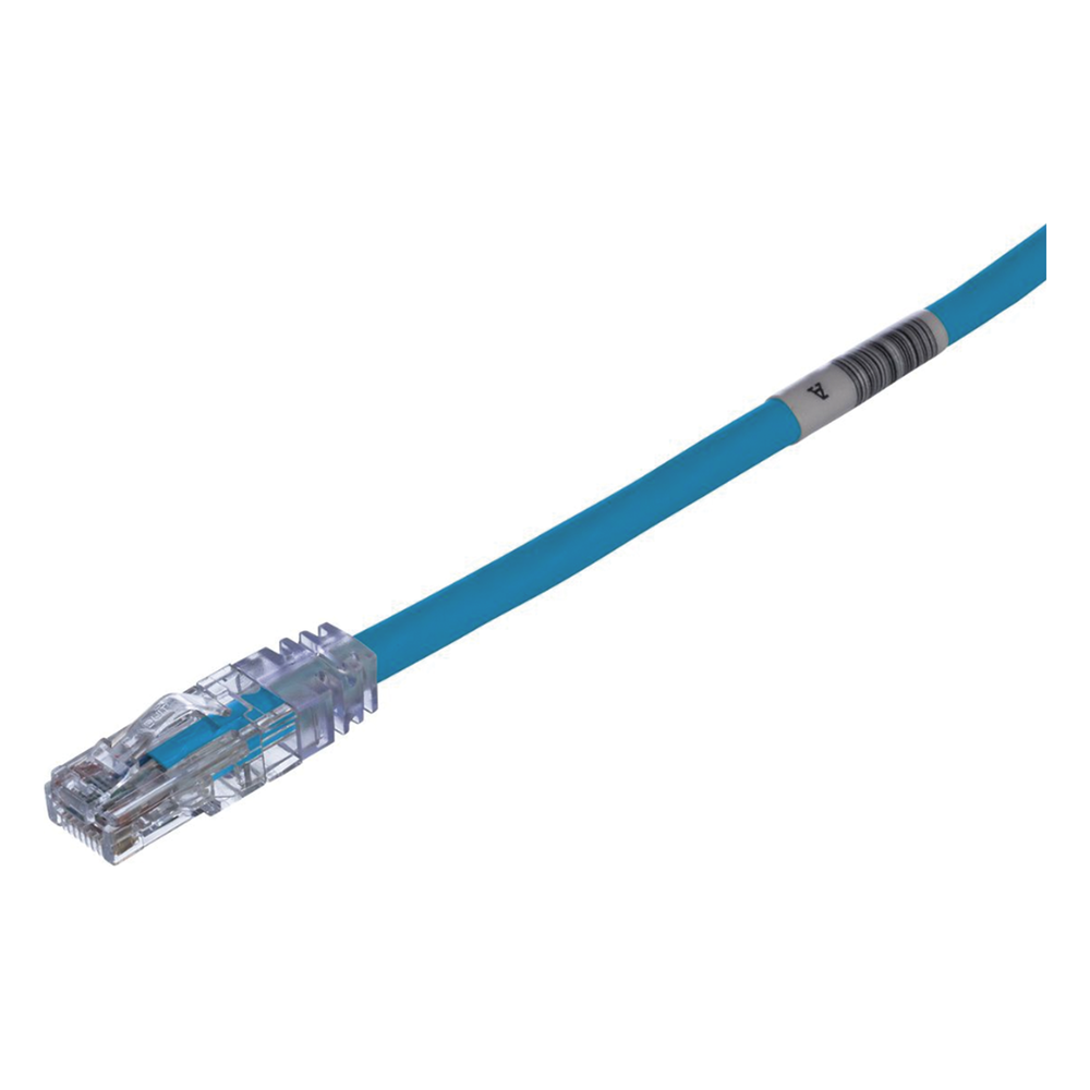 Cable de Parcheo TX6, UTP Cat6, 24 AWG, CM, Color Azul, 8 Metros (26.25 Pies)