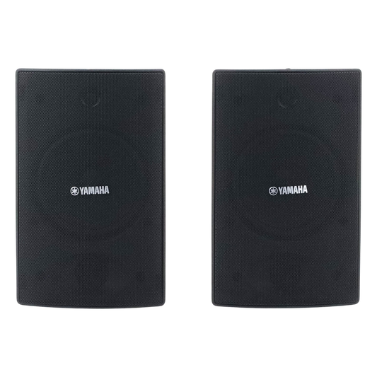 Altavoz de Montaje en Pared | 2 vias | Woofer 6.5" | Tweeter 1" | IPX3 | 8 ohms | 70/100V | Color Negro | Par