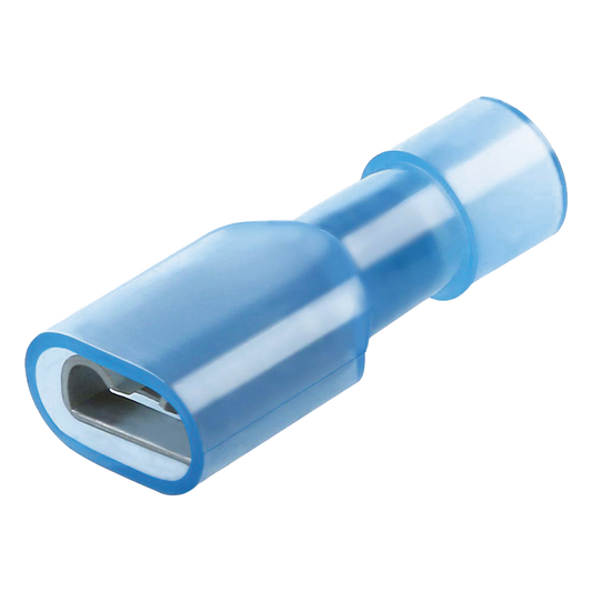Terminal hembra aislada completa para cables 16 -14 AWG / Venta de bolsa en 25 piezas
