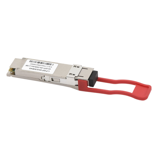 Transceptor Óptico QSFP+ (Mini-Gbic) / Monomodo 1310 nm / 40 Gbps / 40GBASE-ER4 /Conectores LC/UPC Dúplex / DDM / Hasta 40 km