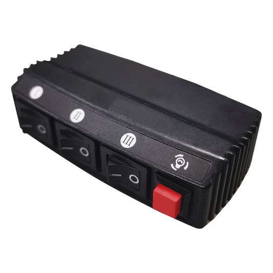 Switch de 4 interruptores para Encendido/Apagado y Control de patrones de destello