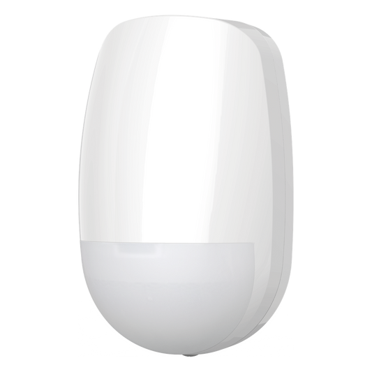 (AX PRO) Detector PIR Inalámbrico de Doble Tecnología / Inmunidad a Mascotas / Rango de Detección de 12 mts / Angulo de 85.9° de Cobertura