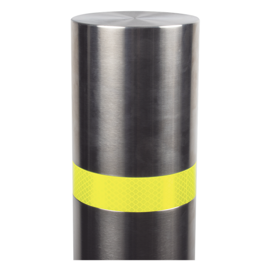 Bolardo Fijo de Acero Inoxidable de 900 mm de Altura / Ideal para aplicaciones delimitaciones de automóviles