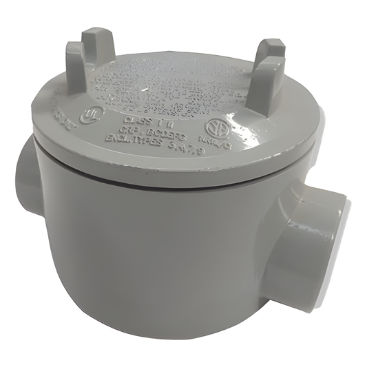 Caja con Tapa Tipo GRC de 1" (25.4) / Caja a Prueba de Explosión / Para Áreas Peligrosas / Libre de Cobre.