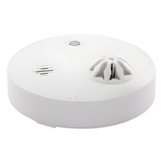 (AX PRO) Detector de Temperatura Inalámbrico para Panel de Alarma HIKVISION / Interior / Soporta Funcionalidad Autónoma / Alerta cuando Excede los
