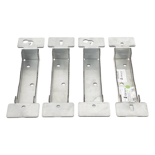 Montaje Galvanizado para Instalar en Poste Gabinetes con Iniciales GBP