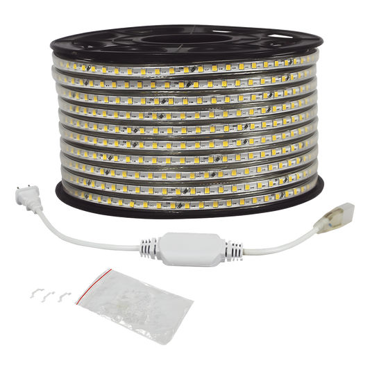 Manguera Led de 1 Linea de 1 cm/ 50 m/ T.C.C. 2700 K / Color Cálido.