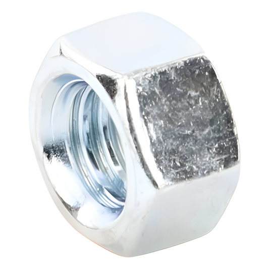 Tuerca Hexagonal Galvanizada de 3/8" (9.5 mm)/ Bolsa con 100 piezas.