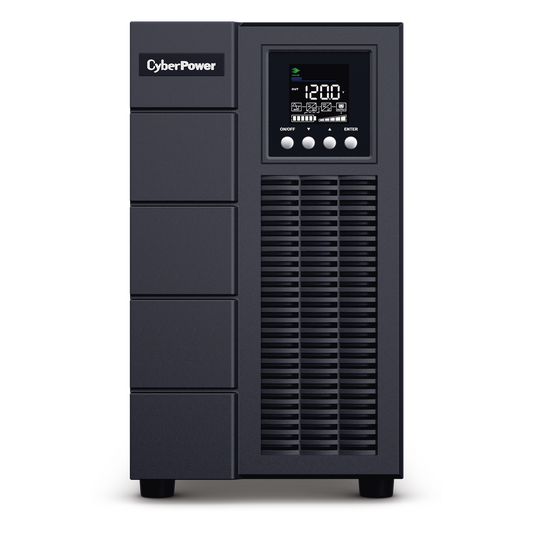 UPS de 3000 VA/2700 W, Online Doble Conversión, Entrada 120 Vca NEMA L5-30P, Onda Senoidal Pura, Tipo Torre, Con 4 Tomas NEMA 5-20R y 1 Block