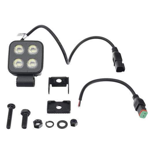 Luz de Trabajo de 4 LED, 2650 Lumenes, 12-24 VCD