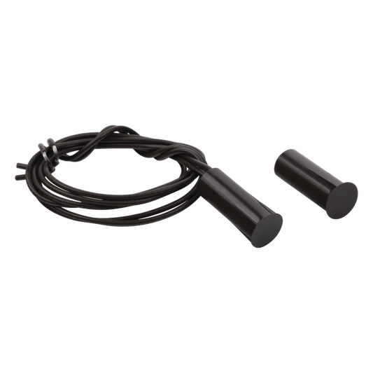 Contacto Magnético de Empotrar para Puertas y Ventanas / GAP 19 mm / Color Café / 12VCC