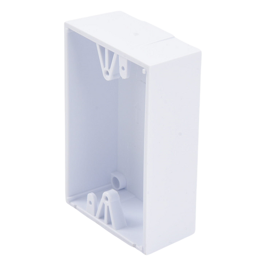 Caja trasera de montaje color blanco para Estaciones de Parada STOPPER