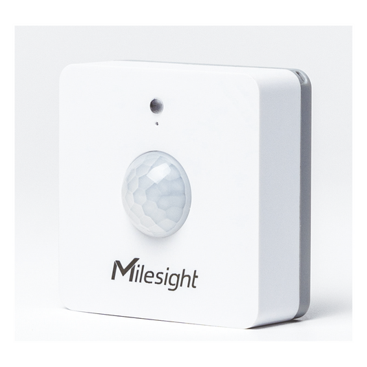 Sensor de Ocupación PIR y Luz LoRaWAN / Automatización de Iluminación para Edificios Inteligentes (BMS) / Detección 120° x 100° / 8 Metros / 1-60000