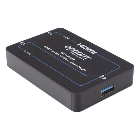 Adaptador de Captura de Video HDMI a USB 3.0 | 4K60 HDMI Entrada | 1080p60 USB Salida | HDCP 2.2 | 18 Gbps Ancho de Banda | Plug and Play |
