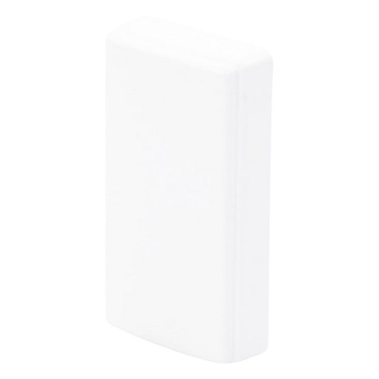 Tapa final en color blanco de PVC auto extinguible, para canaleta TEK100 (5591-02001)