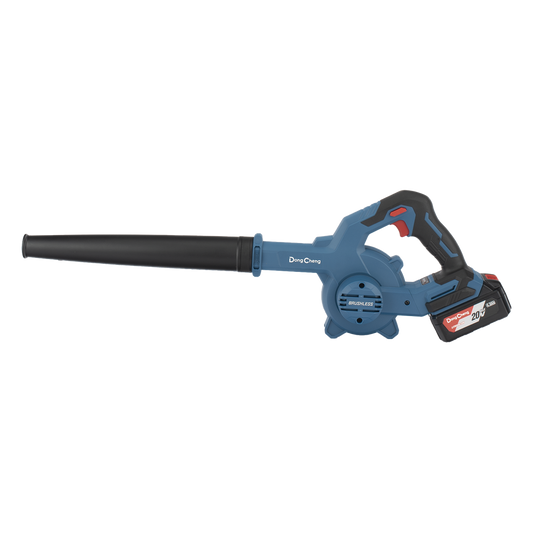 Sopladora Inalámbrica de 20V, Incluye batería de 4.0Ah, Cargador y bolsa Guarda Polvo