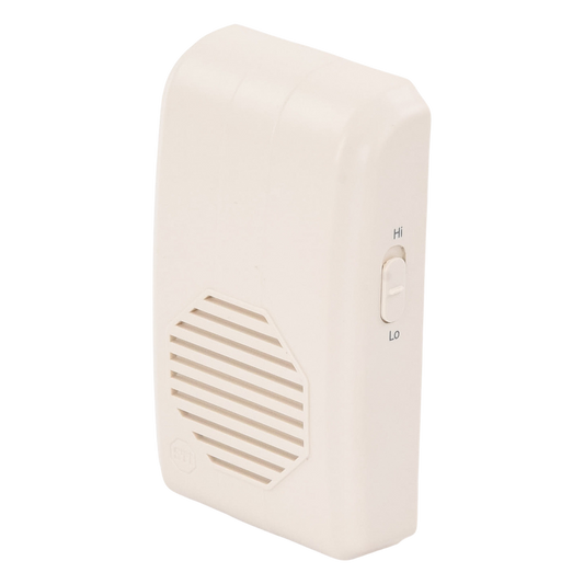 Timbre Inalámbrico Para Puerta Con 10 Tonos, Hasta 150m Linea de Vista, Con Receptor Inalámbrico Incluido, 110Vca