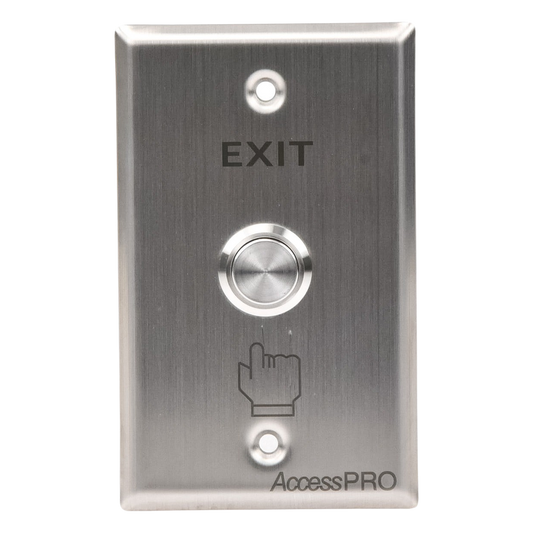 Botón de Cabeza Plana / Exterior IP65 / Estético / NO y COM